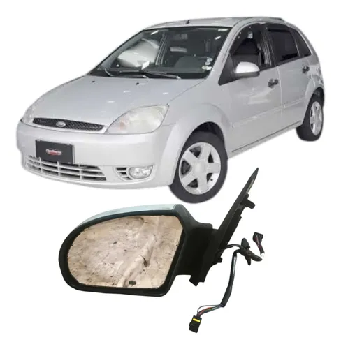 Retrovisor Esquerdo Ford Fiesta 2005 1.0 Original