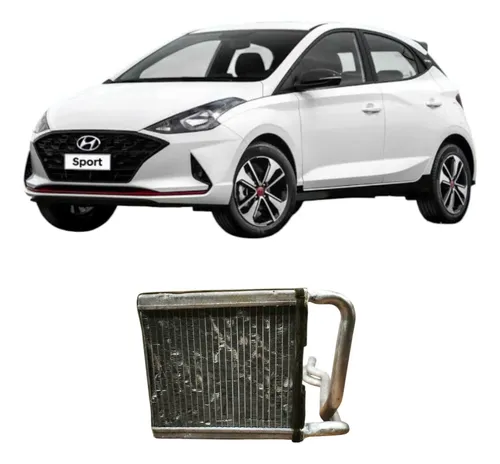 Evaporador Radiador Ar Quente Hyundai Hb20 2021 Original