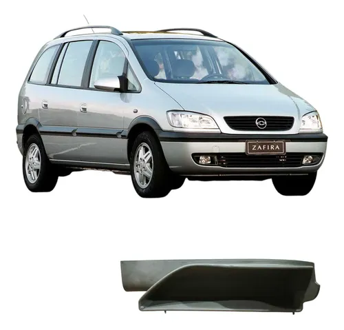 Porta Objetos Soleira Direita Chevrolet Zafira 2001 Original Preto