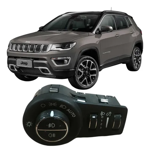 Comando Luz Farol Jeep Compass 2020 2.0 Aut Original