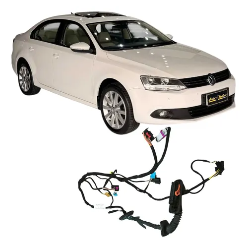 Chicote Porta Dianteira Esquerda Vw Jetta 2013 5c7971120h