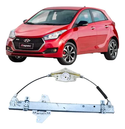 Maquina De Vidro Traseiro Direito Hyundai Hb20 2017 Original