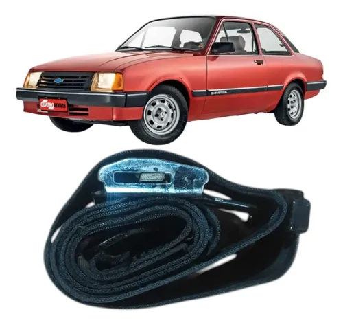 Cinto Traseiro Central Chevrolet Chevette 1989 1.6 2p 