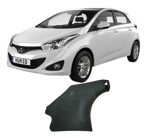 Acabamento Soleira Dianteira Esquerda Hyundai Hb20 2014 Preto
