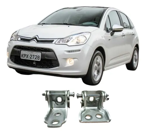 Par Dobradiça Dianteira Direita Citroen C3 2013 Original
