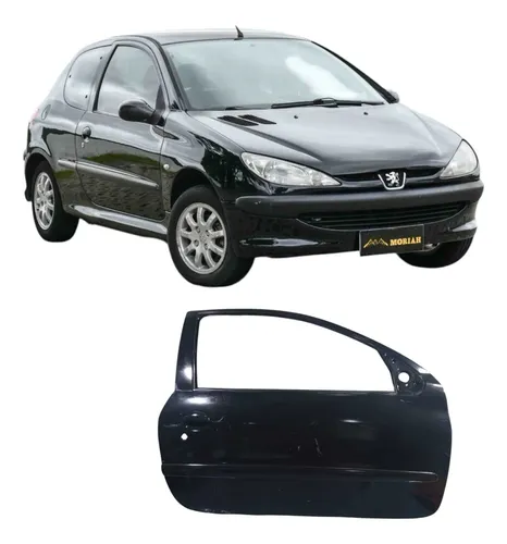Porta Dianteira Direita Peugeot Sensat 2008 2p. Dianteira Direito Preto