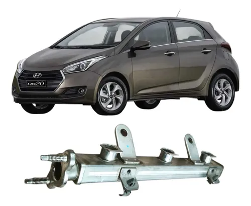 Flauta Injeção Combustível Hyundai Hb20 2016 1.0 3c Original