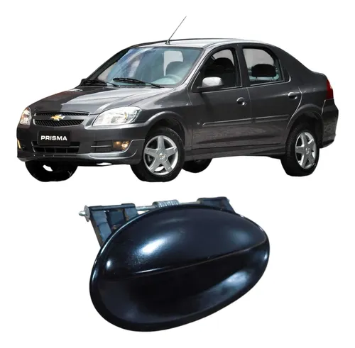 Maçaneta Traseira Direita Chevrolet Prisma 2012 94705894 Preto Traseira