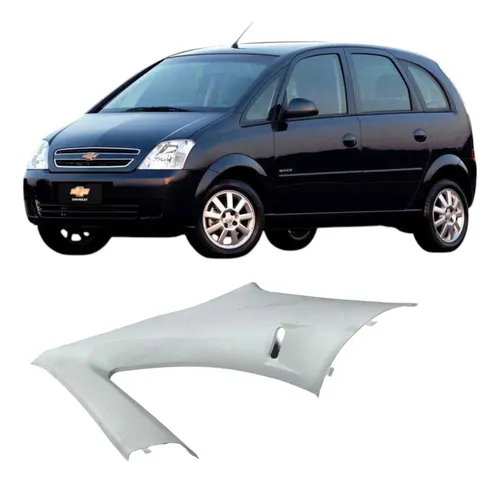 Moldura Coluna Traseira Direita  Meriva 2012 1.4 93368668