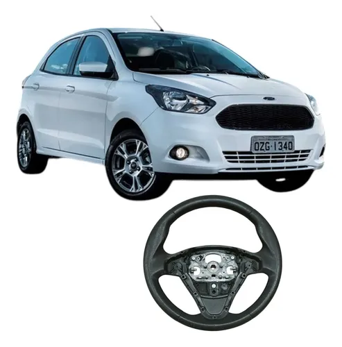 Volante Direçao Ford Ka 2018 1.0 3c 6256579 Original Preto