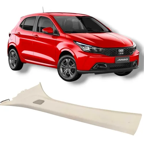 Acabamento Coluna Lateral Esquerdo Fiat Argo 2017-2023 