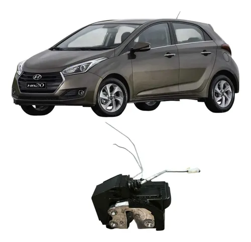 Fechadura Dianteira Direita Hyundai Hb20 2016 1.0 Original