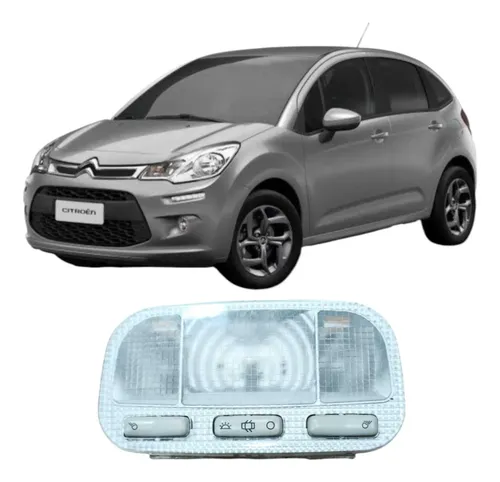 Luz Interna Teto Cortesia Citroen C3 2014 9674191077