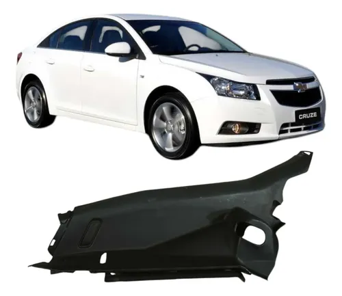 Soleira Traseira Esquerda Gm Cruze Sedan 2014 1.8 96987257 Preto