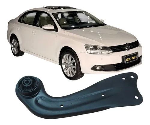Braço Facão Traseiro Esquerdo Vw Jetta 2013 2.0 1k0505225h