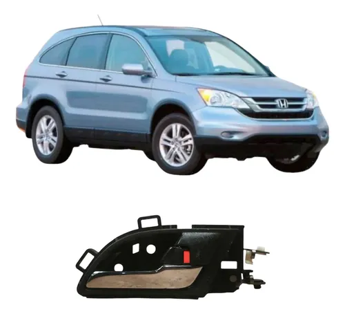 Maçaneta Dianteira Esquerda Honda Cr-v 2011 2.0 Original Preto Dianteira