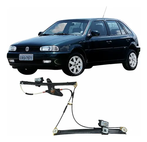 Maquina Vidro Dianteira Direita Vw Gol 1999 373837502