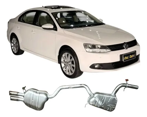 Escapamemto Volkswagen Jetta 2013 2.0 1k0120n Original