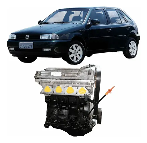 Motor Parcial Motor Volkwagen Gol 1999 1.0 70cv 16v
