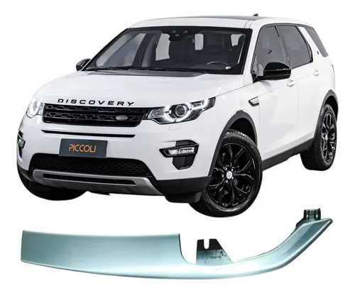 Acabamento Esquerdo Painel Land Rover Discovery Sport 2018 Cinza Listras