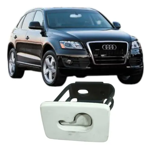Suporte Cabide Porta Malas Direito Audi Q5 2012 9918008157 Preto Branco