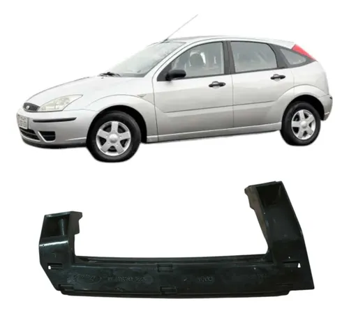 Guia Vidro Traseiro Esquerdo Ford Focus 2009 1.6 Original Preto