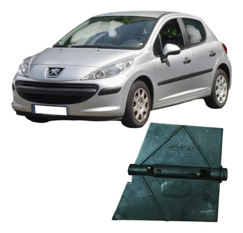 Palheta Vasculante Caixa Ar Peugeot 207 2009 1.4 Original Preto