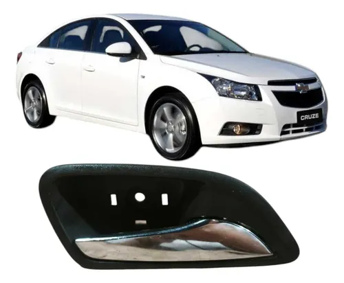 Maçaneta Traseira Direita Gm Cruze Sedan 2014 96845904 Prateado Traseira