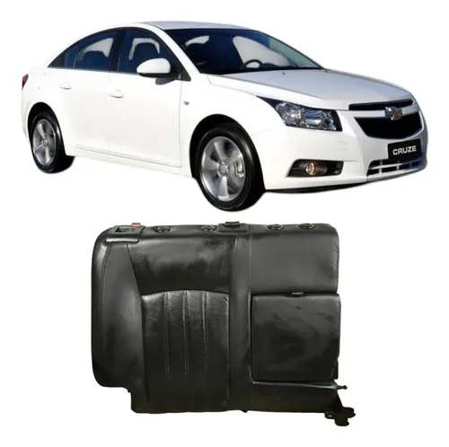 Encosto Banco Traseiro Dir Chevrolet Cruze Sedan 2014 Orig Preto