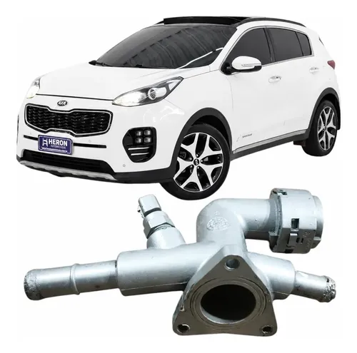 Carcaça Da Válvula Termostática Kia Sportage 2018 2.0 Orig