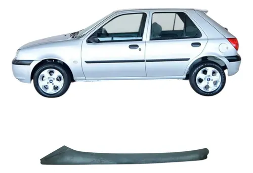 Coluna Parabrisa Esquerda Ford Fiesta Gl 2000 1.0 4p  Preto