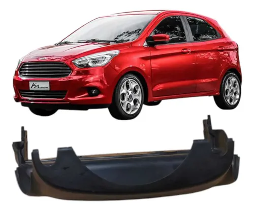 Acabamento Inf Coluna Direçao Ford Ka 2015 E3b53530 Preto