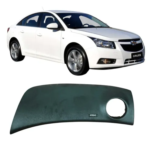 Acabamento Direito Painel Gm Cruze Sedan 2013 1.8 Original Preto Listras