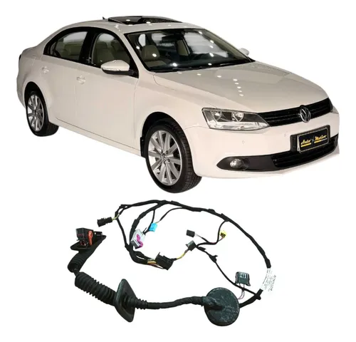 Chicote Porta Dainteira Direita Vw Jetta 2013 2.0 5c7971121r