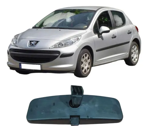 Retrovisor Interno Peugeot 207 2009 1.4 Original  