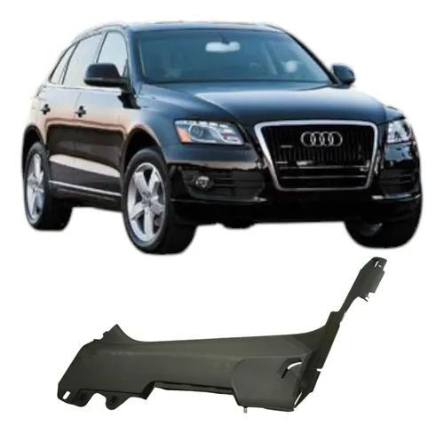 Acabamento Soleira Traseira Esquerda Audi Q5 2012 8r0867767b Preto