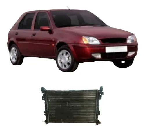 Radiador Refrigeração Ford Fiesta 2000 1.0 4p Original