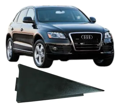 Acabamento Porta Tras Esquerda Audi Q5 2012 8r0853273 Orig Preto