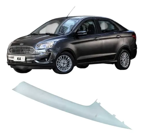 Moldura Para-brisa Direita Ford Ka 2019 1.5 3c Original Preto