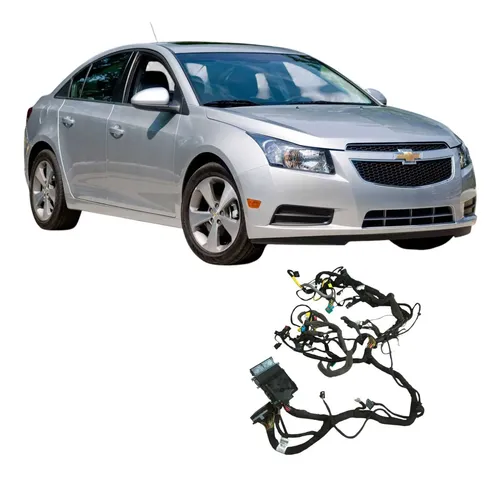 Chicote Porta Dianteira Esquerda Chevrolet Cruze 2012