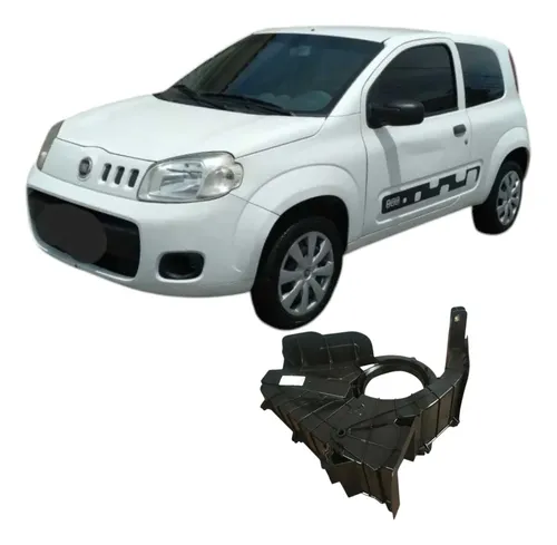 Lateral Caixa Ar Fiat Uno Vivace 2014 1.0 Original Preto