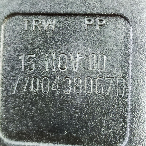 ENGATE FÊMEA DUPLO CINTO BANCO TRASEIRO RENAULT CLIO 1.0 8V 2001 138120