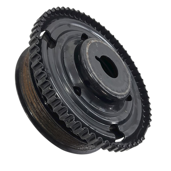 POLIA VIRABREQUIM GM ONIX 2014    181031