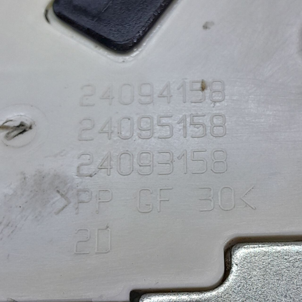 FECHADURA PORTA DIANTEIRA DIREITA  CITROËN C4 PICASSO 2.0 2009 191994