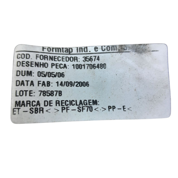 FORRO PAINEL TRASEIRO  FIAT IDEA  ADV 1.8 8V 2007 196183