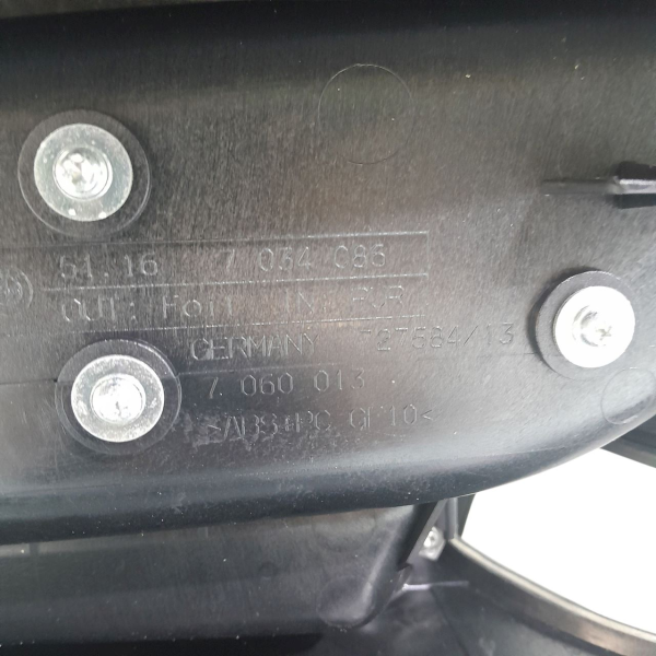 CONSOLE CENTRAL  BMW 550I 4.8  2009 196725