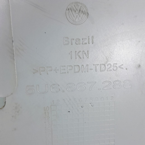 SUPORTE DIREITO TAMPÃO BAGAGITO VOLKSWAGEN GOL 1.0  2011 199441