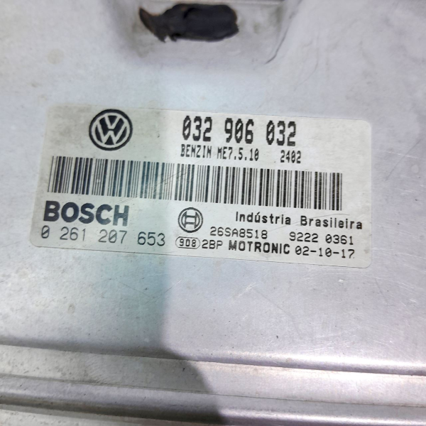 MÓDULO DE INJEÇÃO ELETRÔNICA VW POLO 1.6 2003 V1802 - P24
