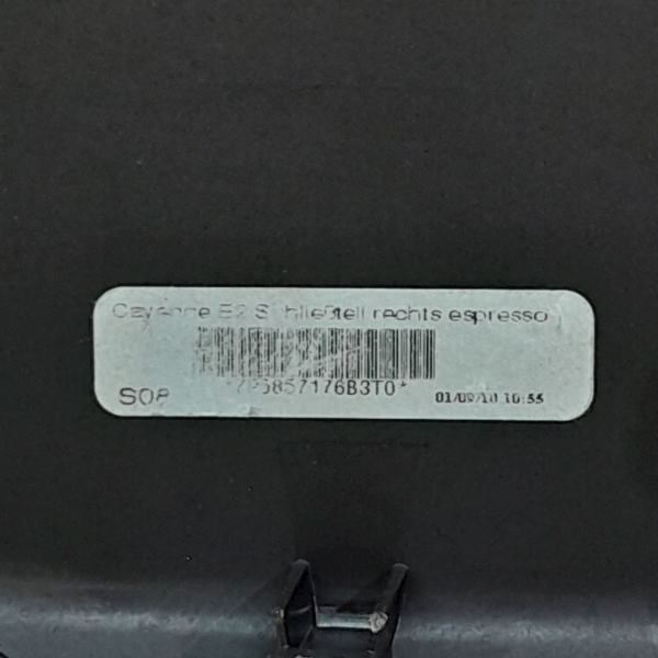 ACABAMENTO LATERAL DIREITO CAPA PAINEL  PORSCHE CAYENNE S 4.8 T 2011 190405