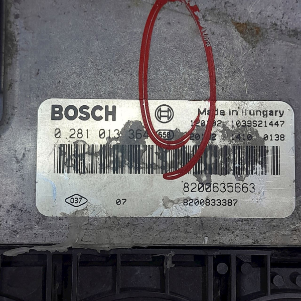 MÓDULO INJEÇÃO ELETRÔNICA RENAULT MASTER 2.5 2013    206650